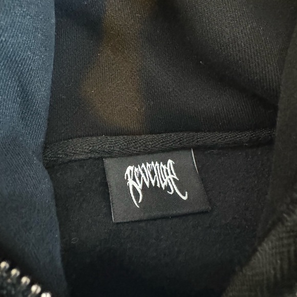 Revenge Full Zip Up hoodie size L - Picture 5 of 7